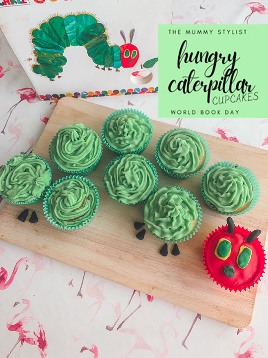 The Hungry Caterpillar Cupcakes Recipe