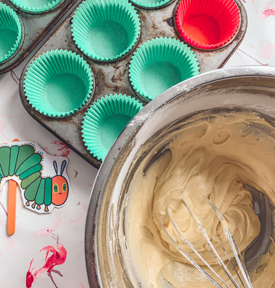 The Hungry Caterpillar Cupcakes Recipe